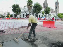 PAVIMENTACIÓN. Los proyectos de este tipo en la ciudad estuvieron entre las mayores inversiones del municipio.  /