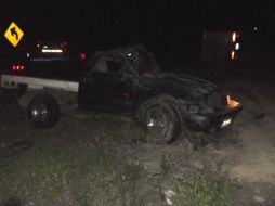 Las víctimas viajaban en una camioneta pick up Ford Ranger.  /