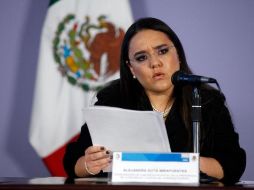 La vocera de la Presidencia de la República, Alejandra Sota, dijo que las acusaciones del director de MVS carecen de sustento. NTX  /