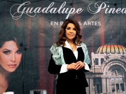 Explicó que es la segunda vez que se presenta en solitario en Bellas Artes. ARCHIVO  /