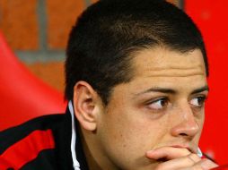 Javier 'Chicharito' Hernandez espera debutar en la temporada con el ManU ante el Fulham. MEXSPORT  /