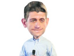 Paul Ryan. Candidato a la vicepresidencia estadounidense.  /