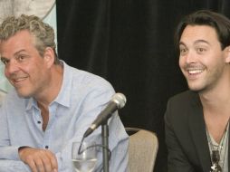 Los actores Danny Huston (i) y su sobrino, Jack Huston. EFE  /