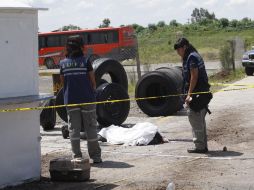 Rafael Gómez fue ejecutado en la puerta de su negocio en el km 16 de la carretera a Chapala.  /