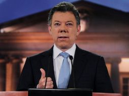 Desde el primer día de mi Gobierno he cumplido con la obligación constitucional de buscar la paz, dijo Santos. REUTERS  /