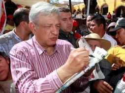 Se cree que beneficiados con contratos del gobierno local, financiaron a ''Honestidad valiente'' de AMLO. ARCHIVO  /