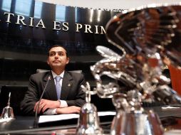 Ernesto Cordero nombra como vicecoordinador a un miembro de su pasada campaña interna por la candidatura a la presidencia. NTX  /