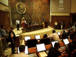 En la sesión también responsabilizaron al Poder Ejecutivo por no dotar de presupuesto suficiente al Congreso. ARCHIVO  /