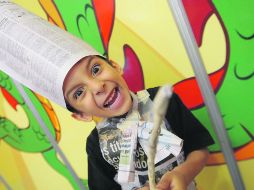 ALEGRÍA. Aunque dedicado a los niños, Caleidoscopio tiene actividades para toda la familia.  /