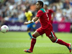 El delantero fue convocado por primera vez a un partido con la Selección mayor tras su actuación en Olímpicos. ARCHIVO  /