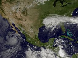La tormenta tropical ''Ileana'' continúa debilitándose y se prevé que e degrade a baja presión remanente.  AFP  /
