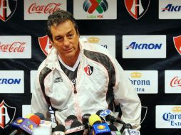 ''Estoy contento porque se le jugó bien al mejor equipo de la liga'', agregó el entrenador. ARCHIVO  /