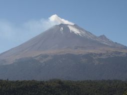 Hubo un radio de seguridad de 12 km alrededor del Popo debido a la expulsión de material incandescente y emisión de ceniza. ARCHIVO  /