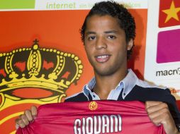 Giovani dos Santos utilizará el número 9 en honor a su padre, Zizinho. EFE  /