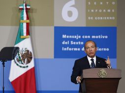 Los puntos que destacó el mandatario mexicano en su último Informe fueron economía y seguridad pública. REUTERS  /