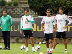 La Selección mexicana viajará este jueves a Costa Rica. ARCHIVO  /