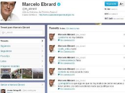 Marcelo Ebrard, a través de su cuenta de Twitter, ha comentado que no existen hechos de violencia. ESPECIAL  /