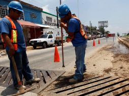 Se dañó una válvula de ingreso al cárcamo San Pedrito. ARCHIVO  /
