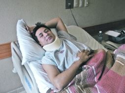 Alberto Valente se recupera de la cornada recibida en la plaza Nuevo Progreso  /