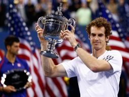 Andy Murray venció a Novak Djokovic en la final del US Open. ARCHIVO  /