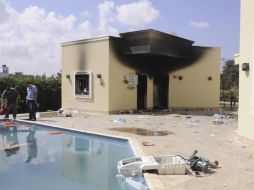 La embajada estadounidense en Libia fue atacada y sus funcionarios asesinados. EFE  /