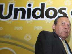 Jesús Zambrano en el Foro Estrategia Electoral con líderes de su partido en los estados donde habrá elecciones en 2013. NTX  /