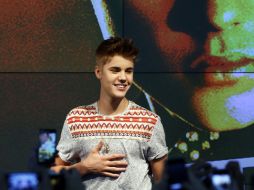 El cantante canadiense Justin Bieber. AP  /