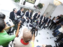 En la reunión estuvieron presentes los mandatarios de Colima, Zacatecas, Michoacán, Aguascalientes y Nayarit.  /