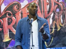 El basquetbolista durante la presentación de las mejoras que hicieron a la fundación que preside junto a su esposa. XINHUA  /