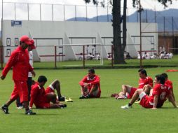 Toluca durante su preparación previa al duelo. EL UNIVERSAL  /