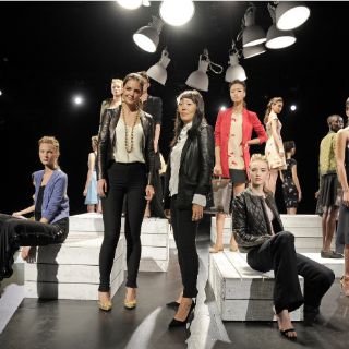 Llega Katie Holmes a la Semana de la Moda de Nueva York