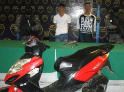 Ambos detenidos señalaron que pertenecen una pandilla conocida como ''Los Santa Rosa''.  /