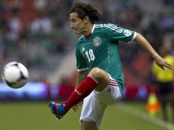 El delantero se reportó con el equipo el jueves pasado tras jugar con México las eliminatorias mundialistas. ARCHIVO  /