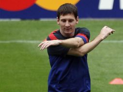 Lionel Messi buscaría coronarse campeón goleador y el título con Barcelona. REUTERS  /