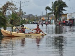 El huracán ‘María’ dejó zonas inundadas, casas destrozadas y al menos dos muertos.
