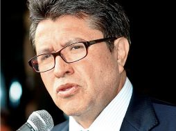 Ricardo Monreal, coordinador de Movimiento Ciudadano en la Cámara de Diputados. EL UNIVERSAL  /
