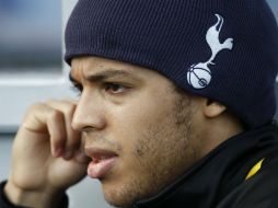 El atacante azteca muestra un gran esfuerzo para que su recuperación se de lo más pronto posible. ESPECIAL  /