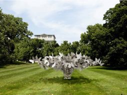 Las esculturas fueron fundidas en su estudio de Madrid y trasladadas en barco hasta la ciudad de los rascacielos. EFE  /