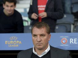 El entrenador del Liverpool, Brendan Rodgers, vivirá su primer Clásico al frente de los Reds. EFE  /