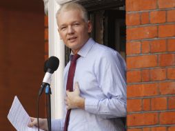 Julian Assange permanece refugiado en la embajada de Ecuador en Londres, Inglaterra. ARCHIVO  /