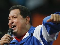 El presidente venezolano y candidato a la reelección, Hugo Chávez. REUTERS  /