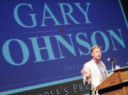 Johnson, un empresario que gobernó Nuevo México entre 1995 y 2003, fue registrado como candidato por el Partido Libertario. AP  /
