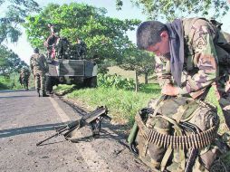 En los últimos años, el desgaste de la guerrilla ha sido tal, que su número de integrantes ha pasado de 24 mil a ocho mil. AFP  /