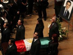 Senadores rindieron homenaje a Lujambio. EL UNIVERSAL  /