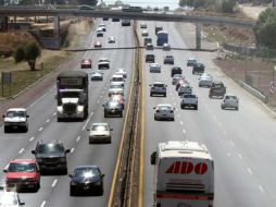 El tránsito diario promedio de la  vía El Refugio-San Marcos es superior a cinco mil vehículos en cada sentido. ARCHIVO  /