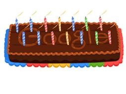 Catorce años y cada día más jóven y vigoroso, Google festeja con la animación de un pastel de aniversario. ESPECIAL  /