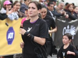 En la carrera también participó Celia Lora quien se mostró satisfecha por las altas ventas de su número. EL UNIVERSAL  /