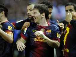 El argentino insiste en que prefiere ganar títulos colectivos a premios individuales. ARCHIVO  /