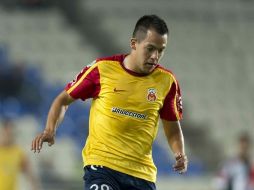 Rodrigo Salinas acumuló dos tarjetas amarillas en la jornada 10 del Apertura 2012. ARCHIVO  /