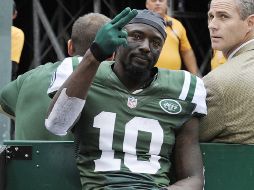 Santonio Holmes dice adios a la campaña del 2012 de la NFL. AP  /
